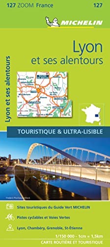 Lyon & surrounding areas - Zoom Map 127: Map (Michelin Zoom Maps)